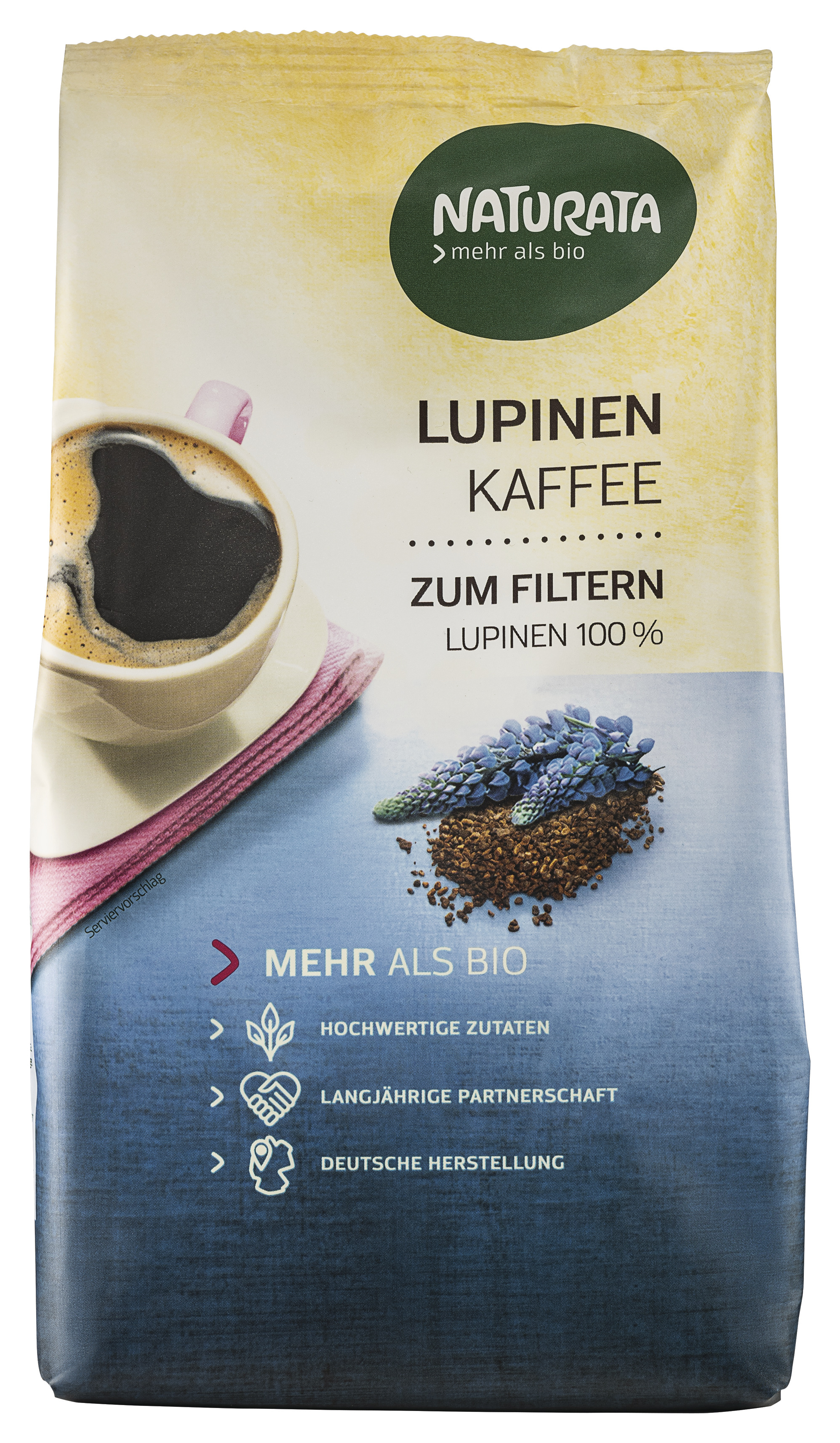 Lupinenkaffee zum Filtern