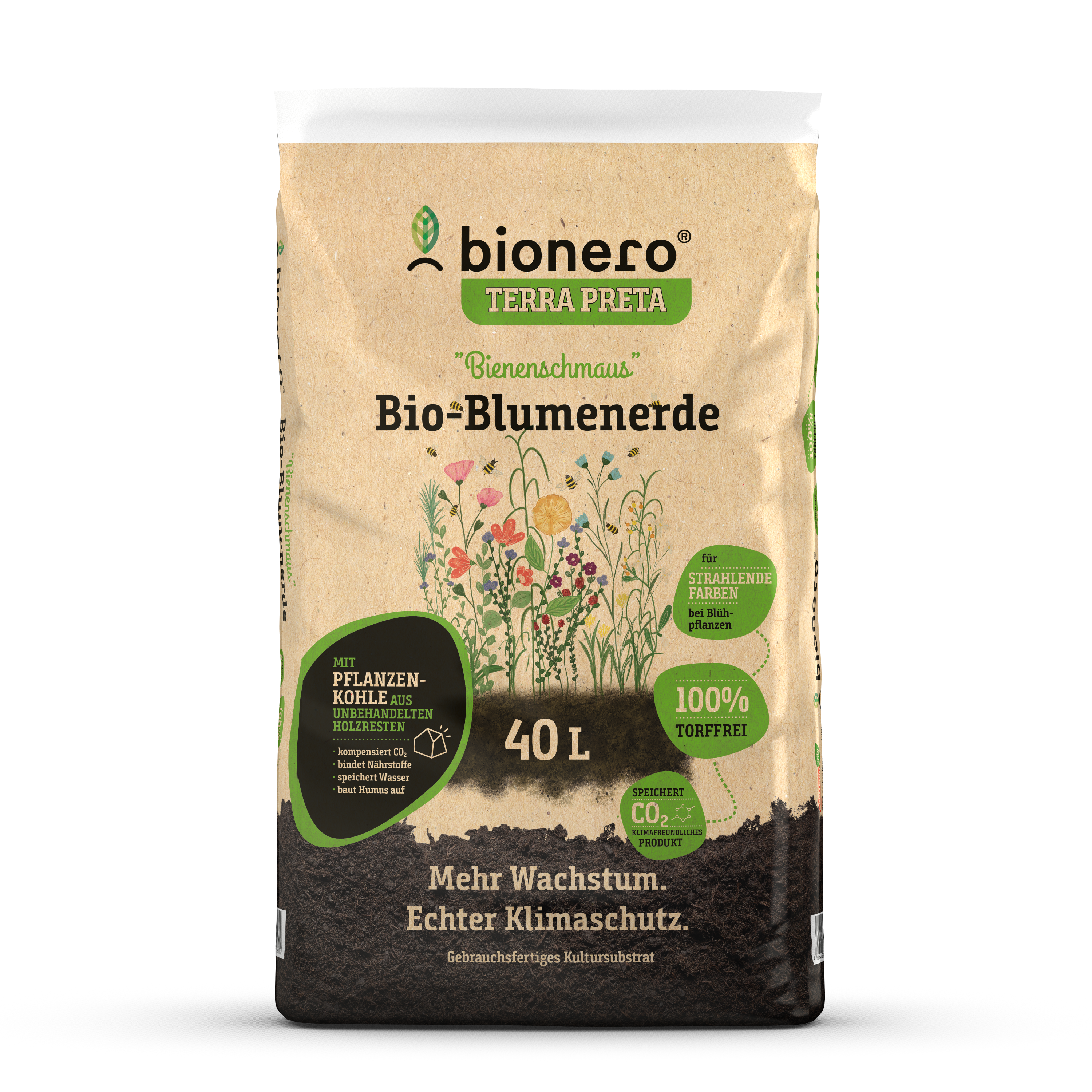 Bio-Blumenerde "Bienenschmaus"